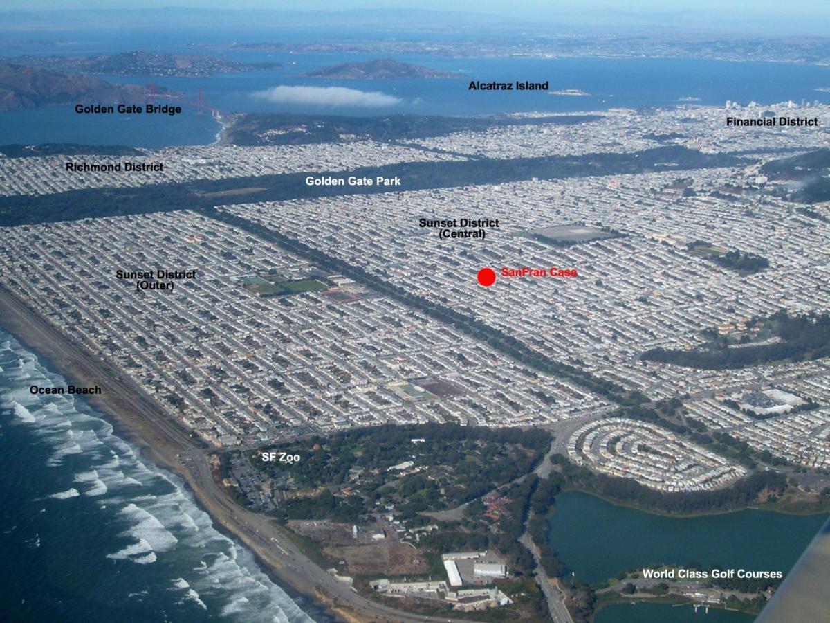 Stunning Sanfran Casa Close To Center And Steps From Ocean San Francisco Buitenkant foto